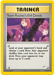 103 Team Rocket's Evil Deeds